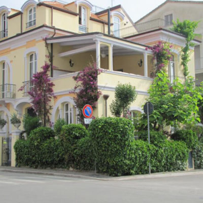 vista esterna villa